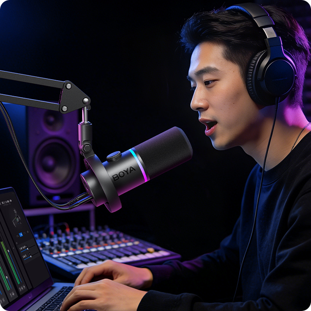 0延迟实时监听<br>保障录音品质