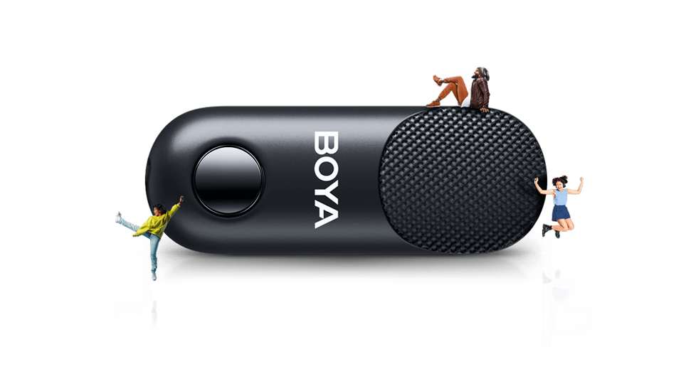 מיקרופון 4 ב-1 Magic-02 Lightning+Type-C+3.5 mm מבית&nbsp;BOYA