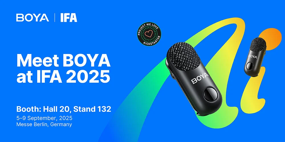 Meet BOYA at IFA 2025