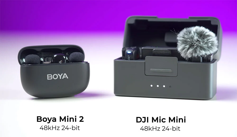 boya mini 2 vs dji mic mini