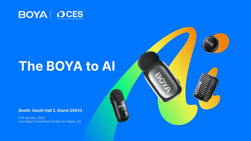Meet BOYA at CES 2026