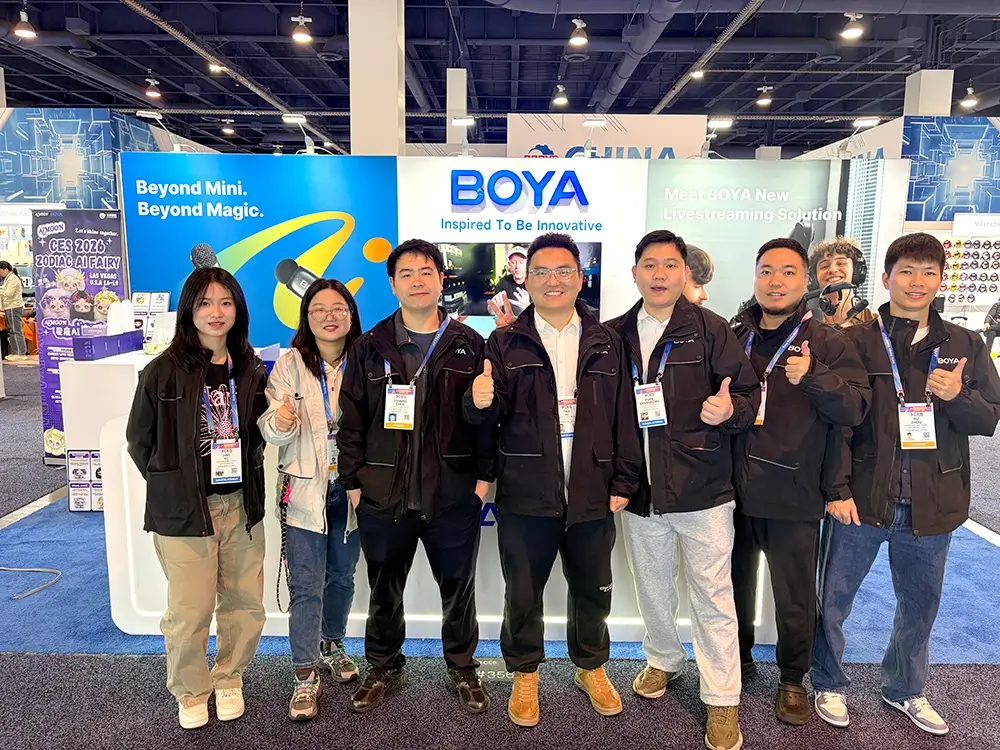 BOYA Shines at CES 2026