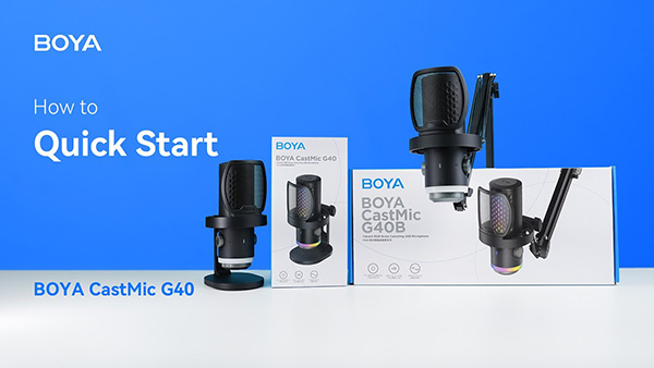 BOYA CastMic G40 | Quick Start