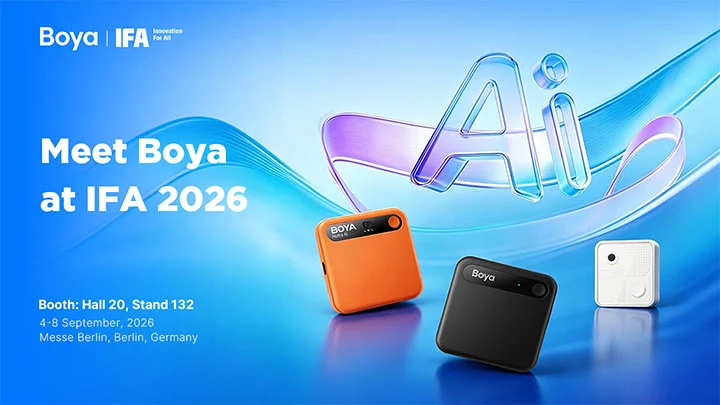 Meet BOYA at IFA 2026