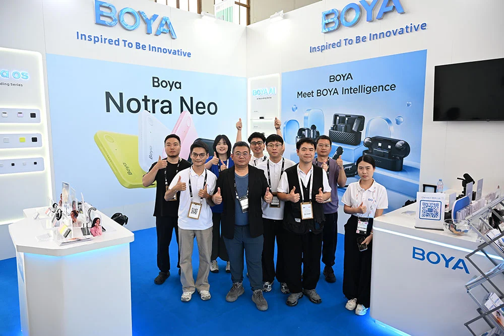 BOYA at IFA 2026: Smarter Audio for Creators and Everyday Life